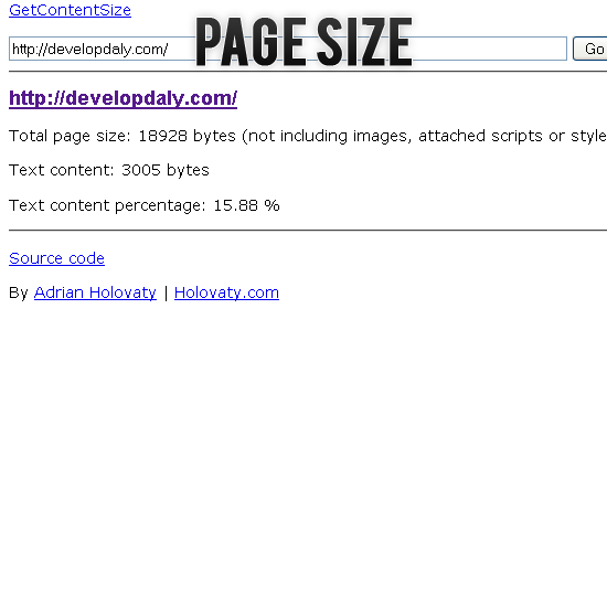 Page Size