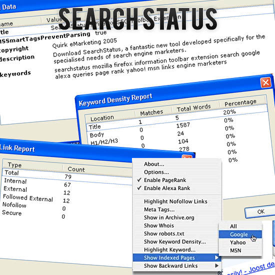 Search Status