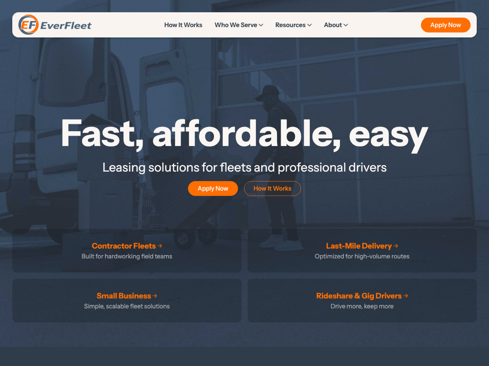 EverFleet EV fleet leasing